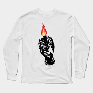 Fire in The Hand Long Sleeve T-Shirt